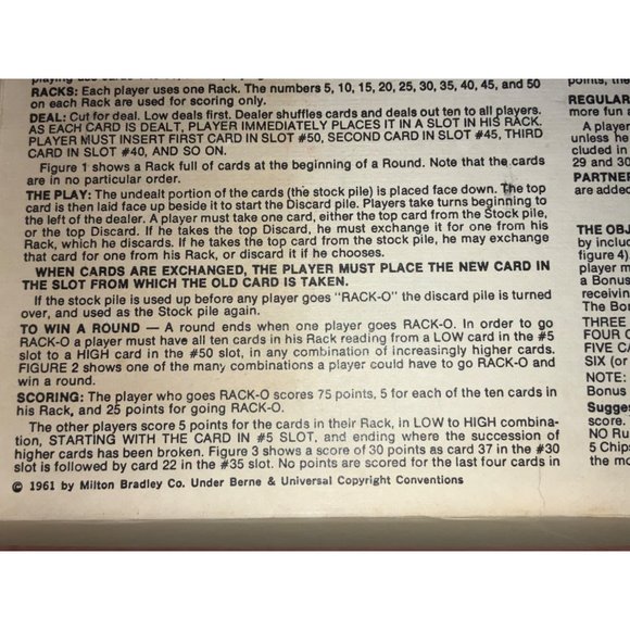 Milton Bradley Rack-o game Vintage Ages 8-adult Complete - Picture 9 of 12